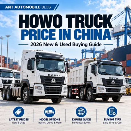 HOWO lastbilspris i Kina 2026 - Ny och begagnad k&ouml;pguide.webp
